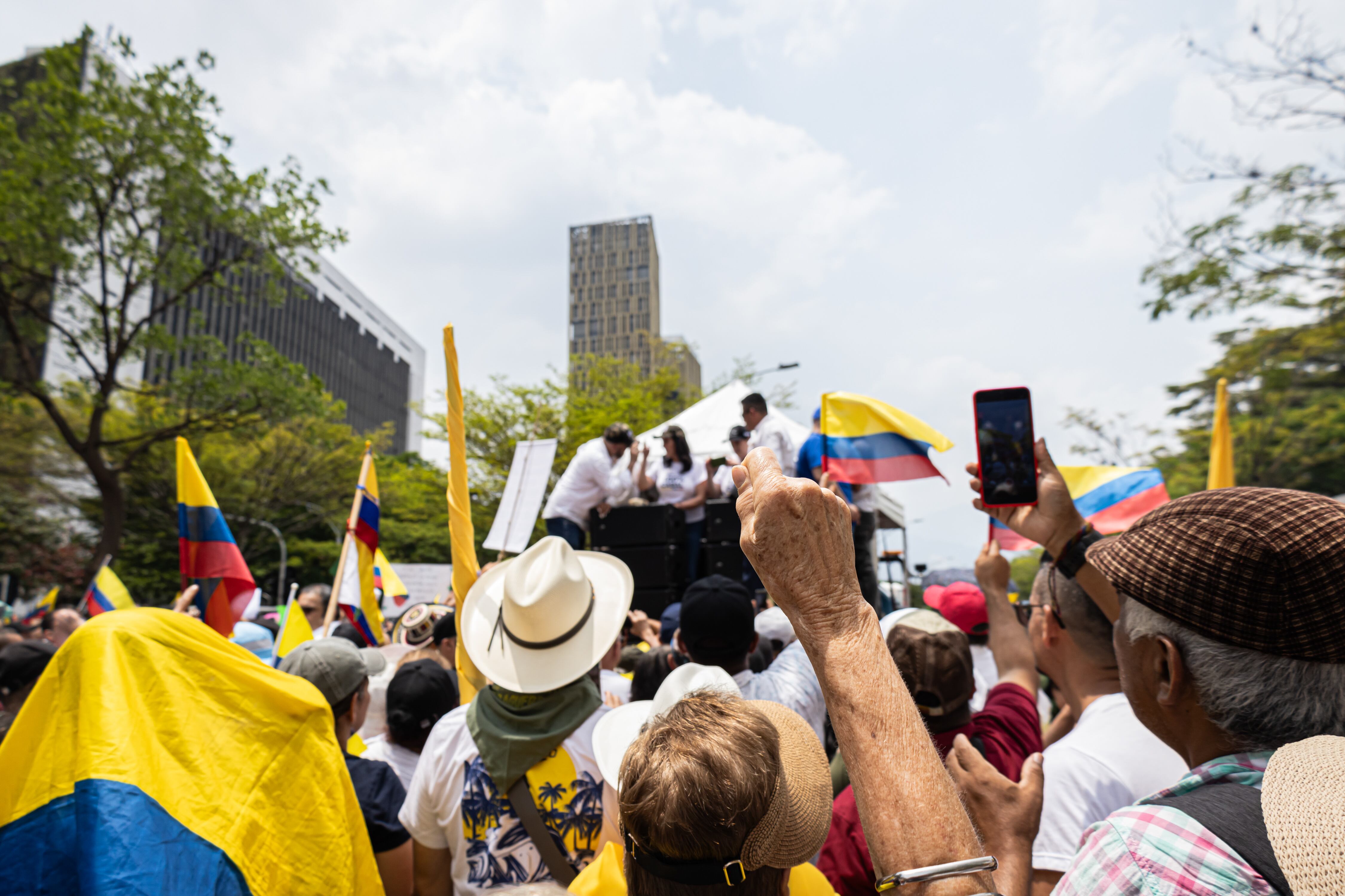 Marchas de la oposición - Foto: Juan J. Eraso/Long Visual Press/Universal Images Group via Getty Images)