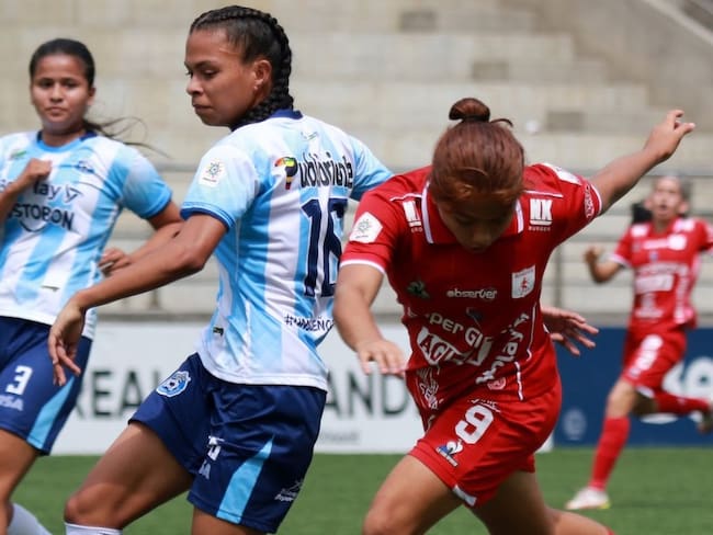 Real Santander vs. América de Cali. / Dimayor.