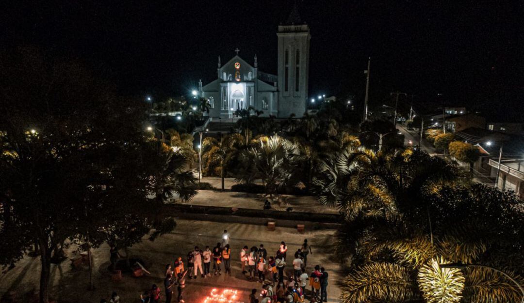 El objetivo fue promover un mensaje de armonía en medio de estos momentos difíciles que vive el país