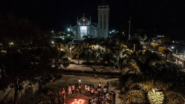 El objetivo fue promover un mensaje de armonía en medio de estos momentos difíciles que vive el país