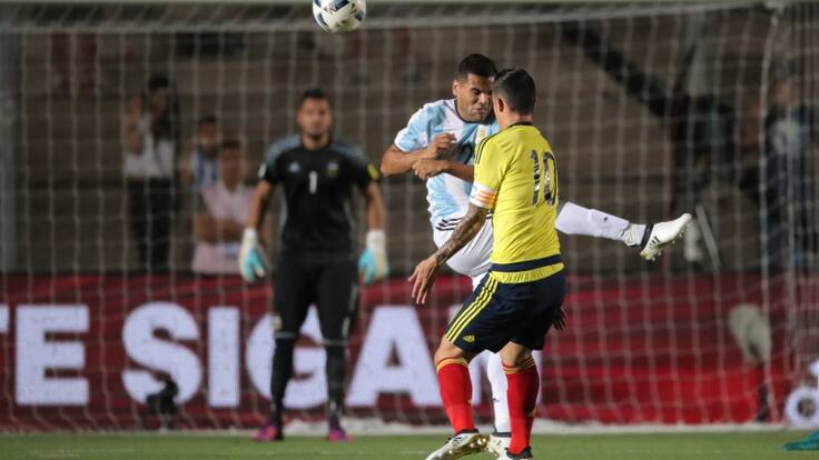 James Rodríguez, volante de Colombia