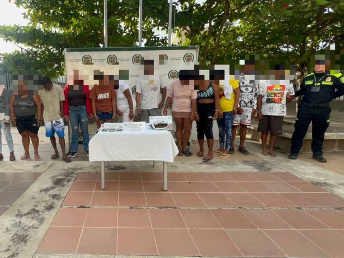 Judicializados 13 presuntos miembros de banda ‘Los Falsetes’ en Cartagena