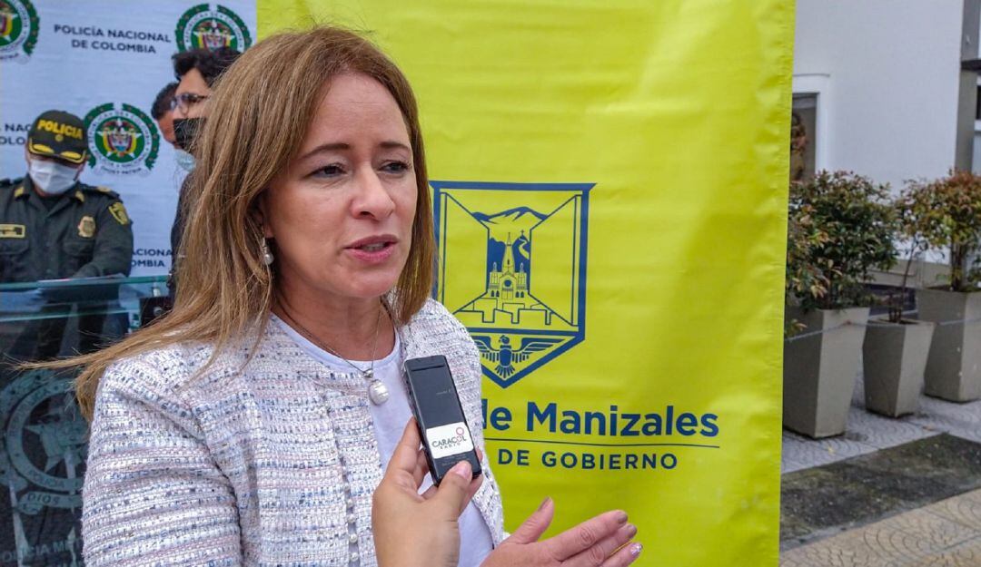 Diana Constanza Mejía Grand, secretaria de Gobierno de Manizales