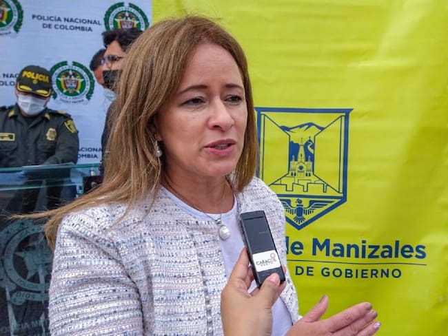 Diana Constanza Mejía Grand, secretaria de Gobierno de Manizales