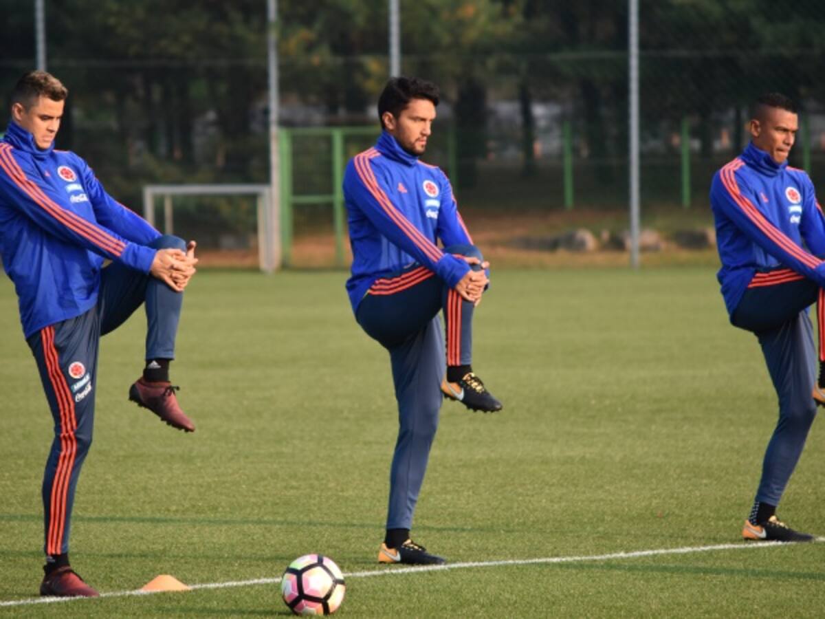 La Selección Colombia inicia trabajos en Seúl