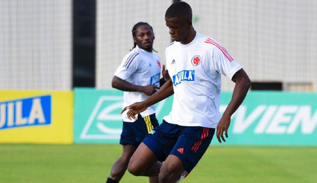 Andrés Colorado, volante de la Selección Colombia.