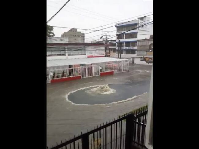 (VIDEO) Alcantarillas en el barrio Concepción Norte no aguantaron más