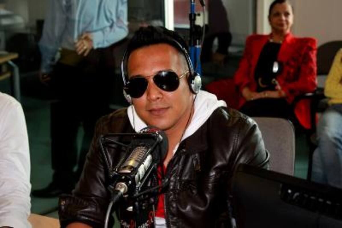 Donny Caballero (Caballero), integrante de Dragón y Caballero, invitado a La Ventana. Mayo 9.