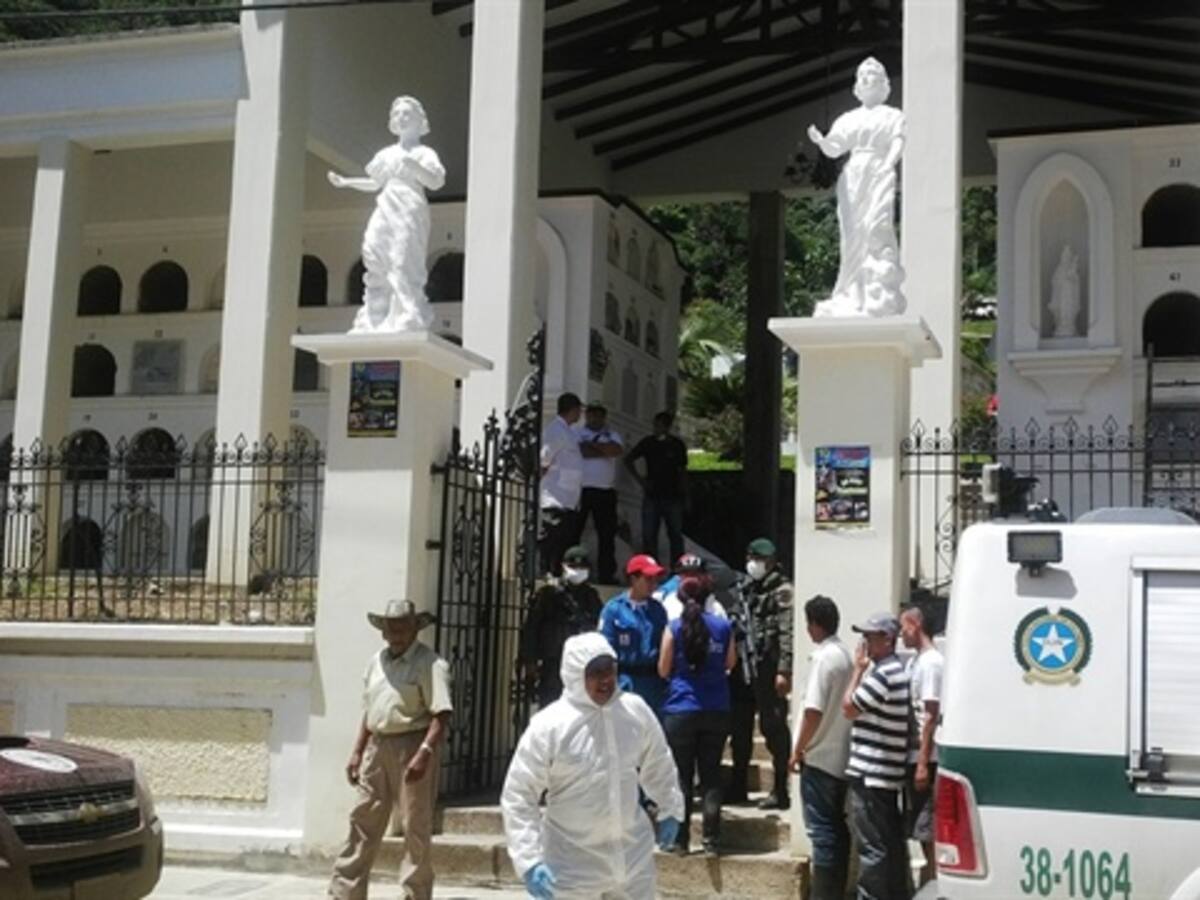 Salgar despide a las víctimas de la tragedia de La Liboriana