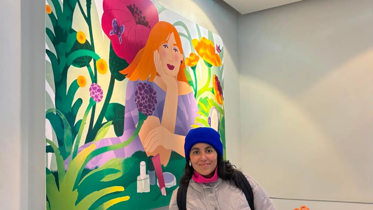 Las ilustraciones de una artista colombiana llegaron a miles de tiendas en Alemania