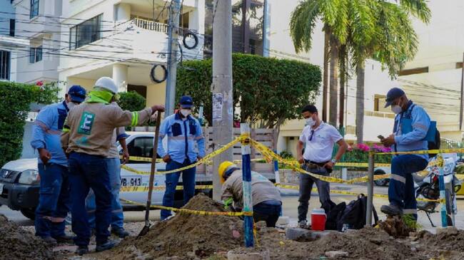 Según Aguas de Cartagena, la situación se presentó con el hotel Palma Bahía ubicado en el sector turístico de Bocagrande