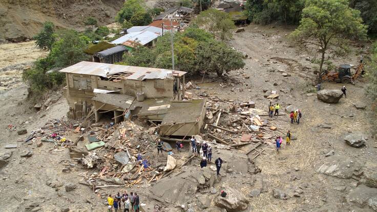 Autoridades evacuaron a 118 familias en Puente Quetame por nueva alerta de avalancha