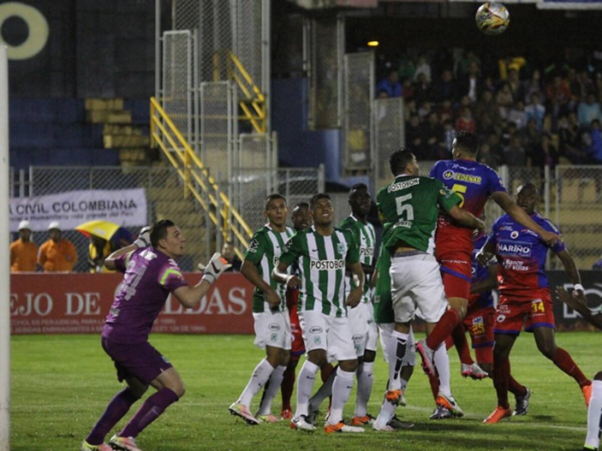 Pasto y Nacional se ponen al día en la Liga Águila