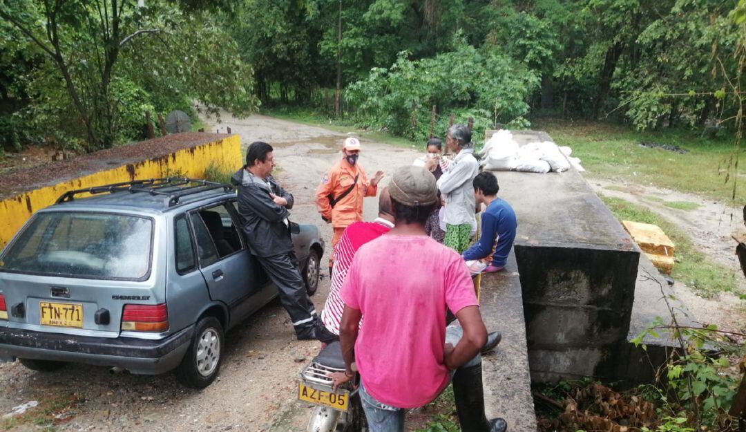 Creciente río Combeima Ibagué 