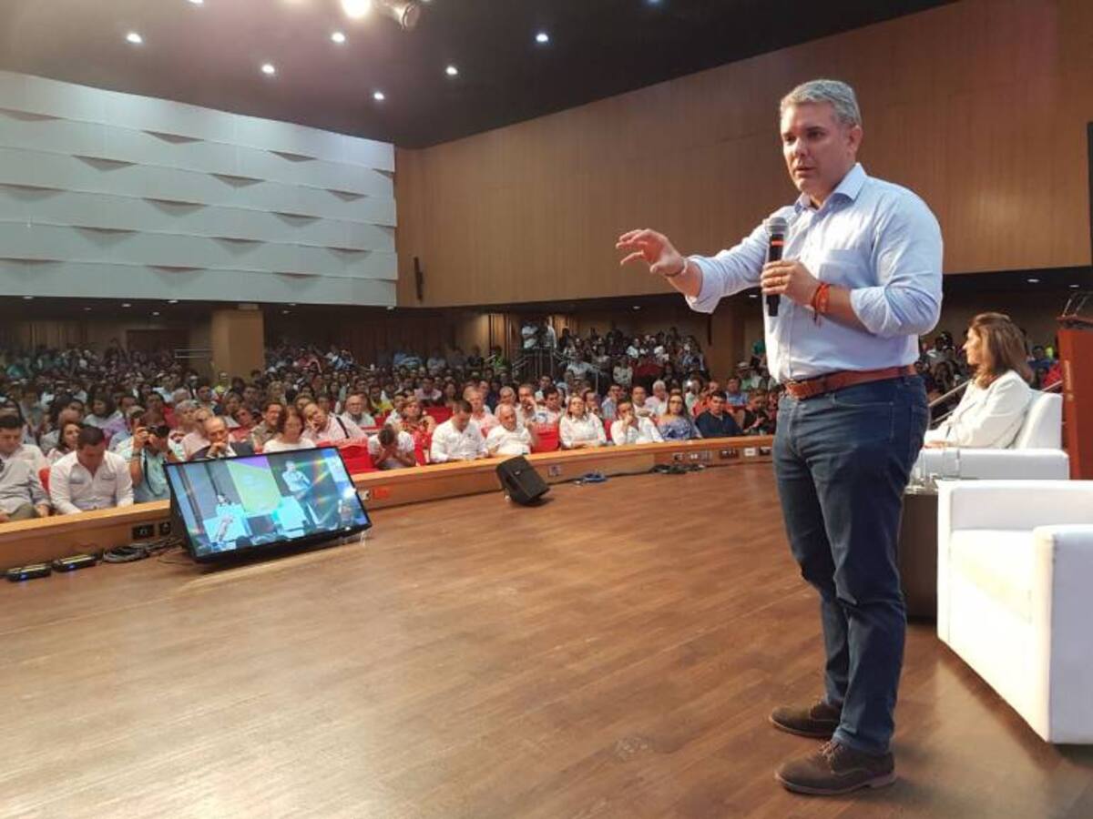 Iván Duque reiteró que extraditará a Santrich si es presidente