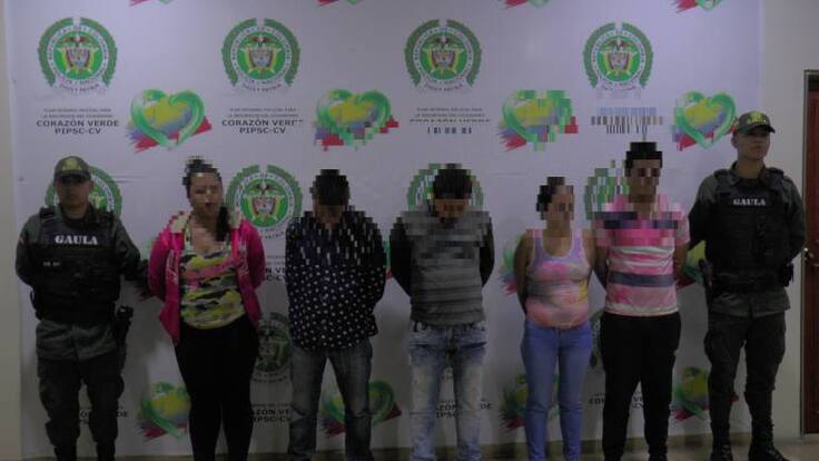 Gaula de la Policía desarticula banda de extorsionista en Montenegro