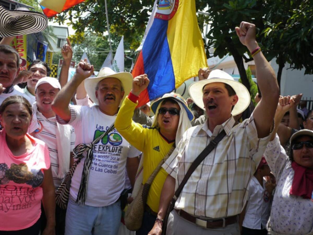 Campesinos de Córdoba exigen soluciones económicas al Gobierno departamental
