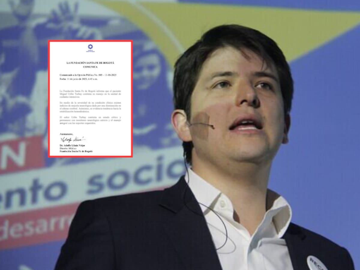 Estado de salud de Miguel Uribe: último parte médico es esperanzador, “presenta indicios de mejoría”