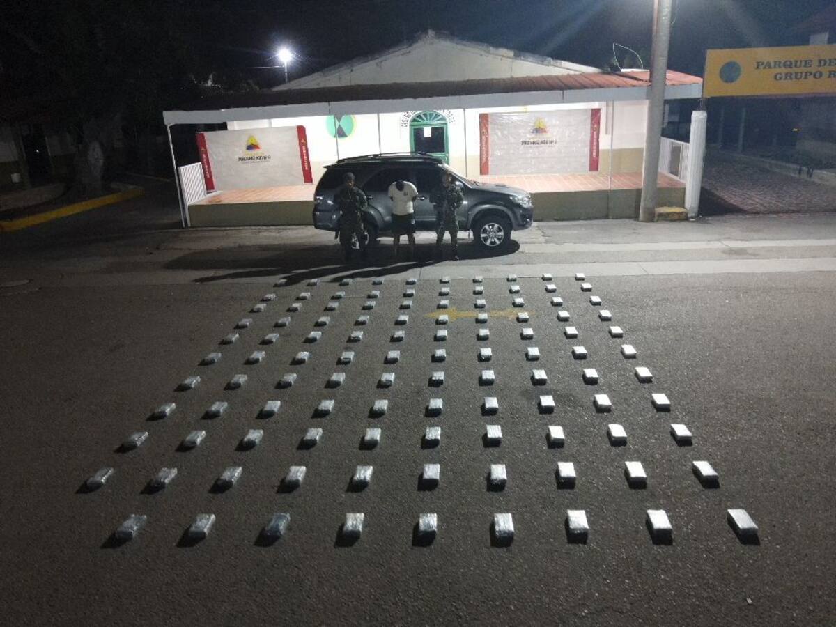 Ejército Nacional incautó 109 kilos de cocaína del Clan del Golfo en La Guajira