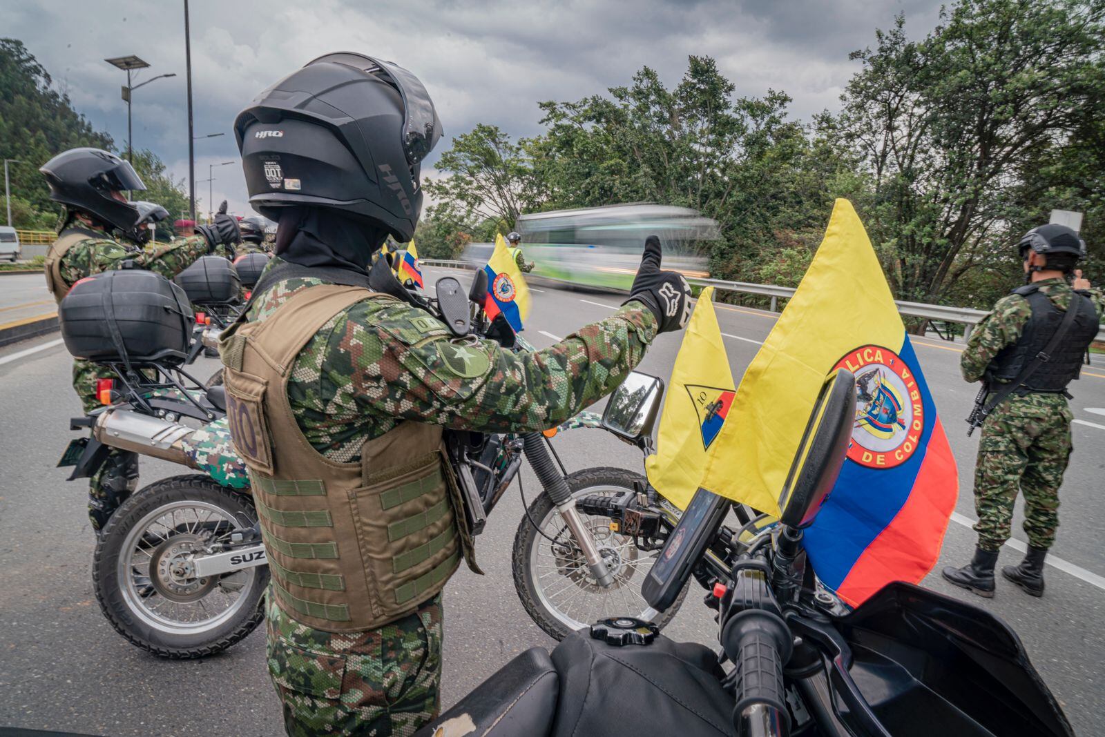 Soldados en Semana Santa. Cortesía: Ejército Nacional.