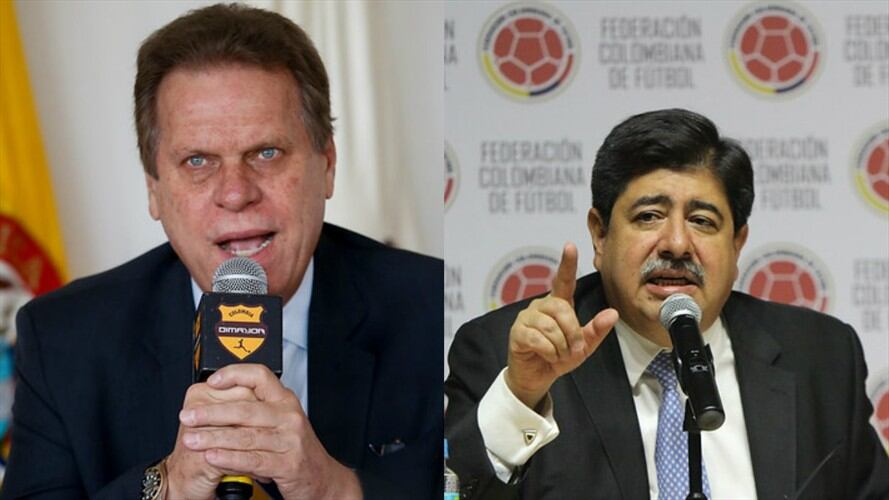 Ramón Jesurún y Luis Bedoya. Foto: Colprensa