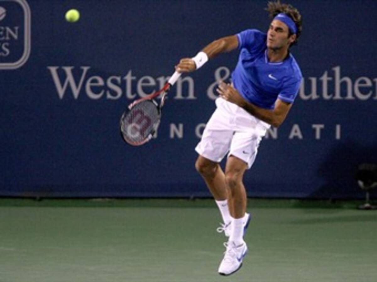 Roger Federer avanzó a la tercera ronda de Cincinnati