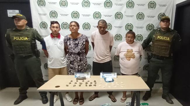 Cayó red de narcomenudeo en Arjona. Entre los capturados hay una adulta mayor
