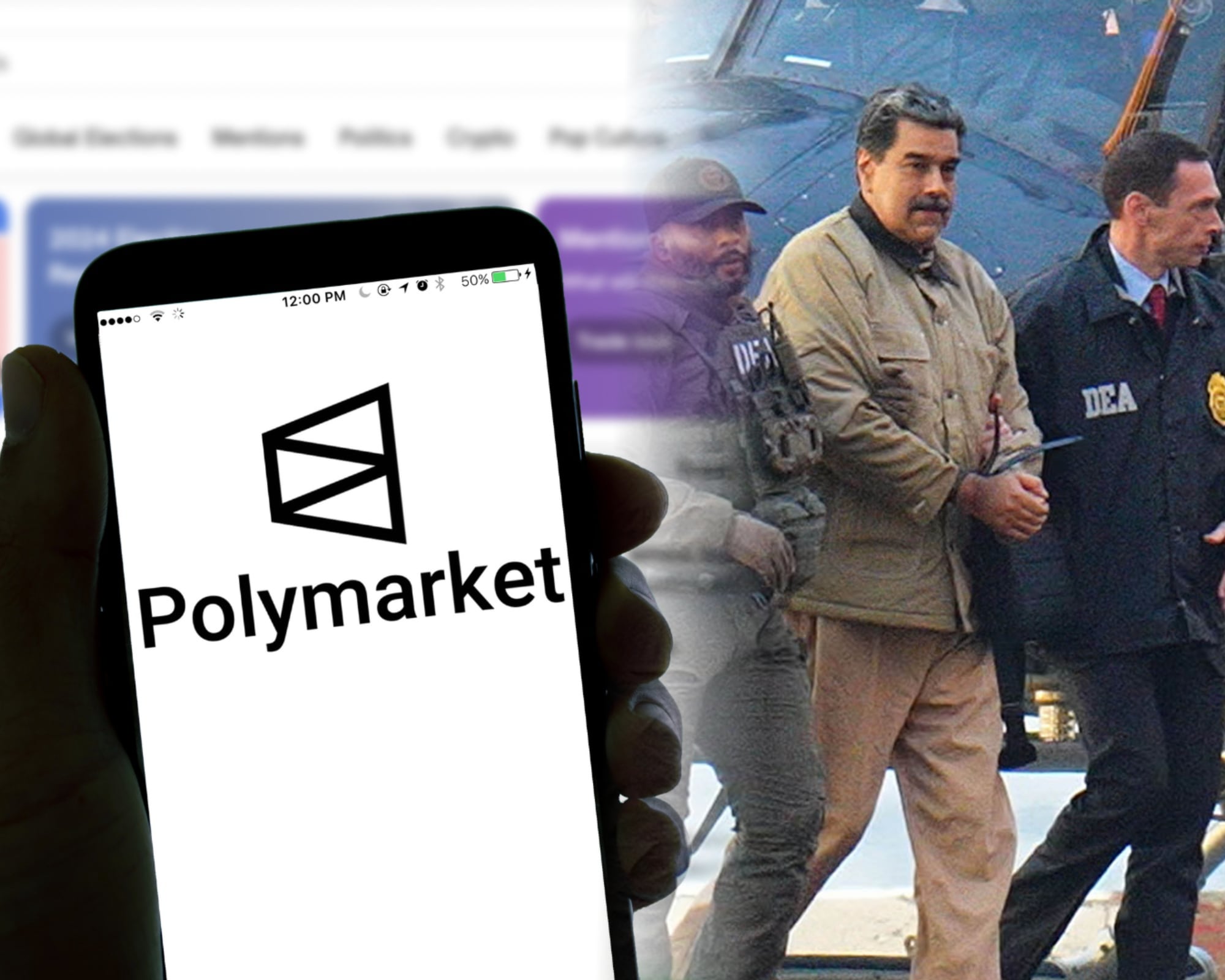 Horas antes de participar del operativo que resultó en la captura de Maduro, el soldado apostó a favor de la detención del mandatario venezolano. 
(Foto:   Caracol Radio / Getty)