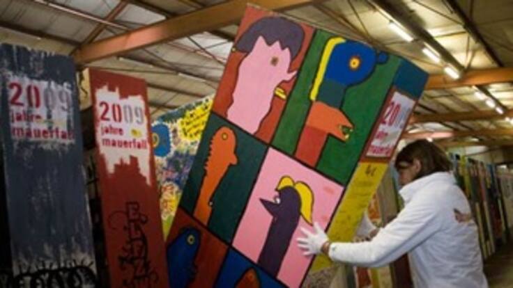 Gigantesco dominó simbolizará la caída del muro de Berlín