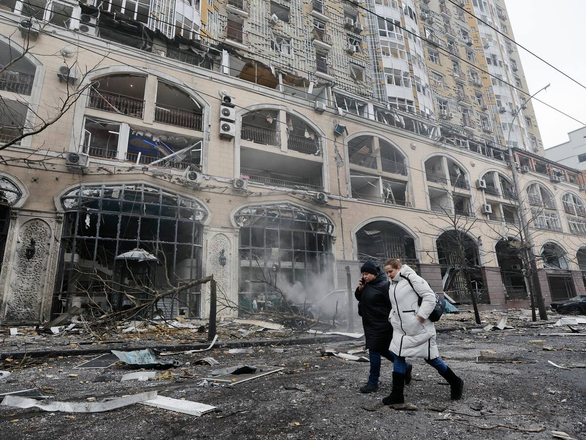 Ataque ruso en capital de Ucrania impacta sedes de seis misiones diplomáticas