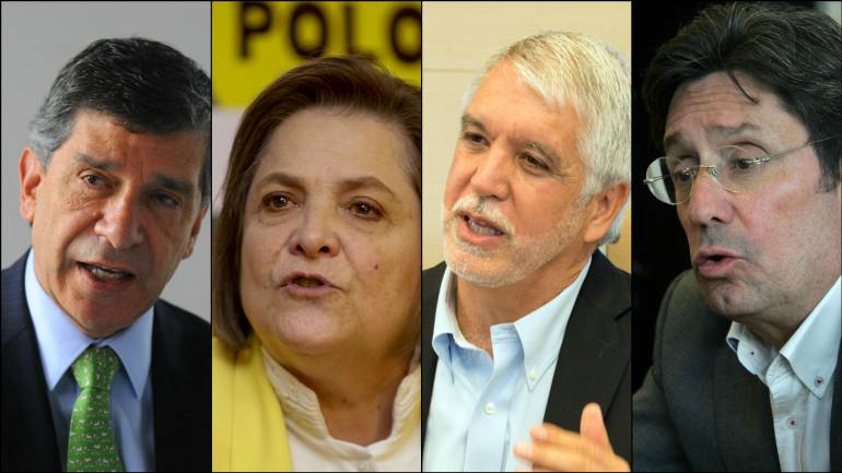 Candidatos a la Alcadía de Bogotá 2015.