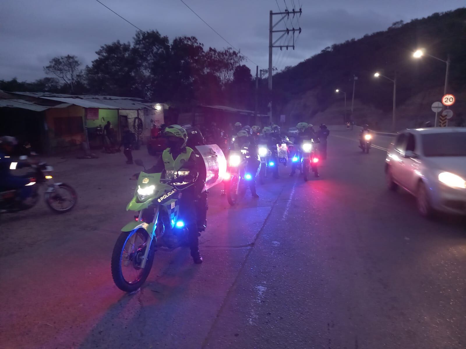 Operativos por paro de taxistas en Cúcuta