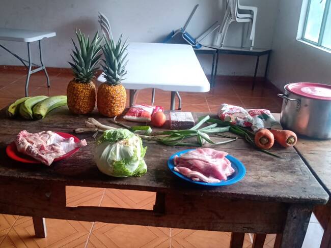 Mercado del PAE Pajarito / Cortesía