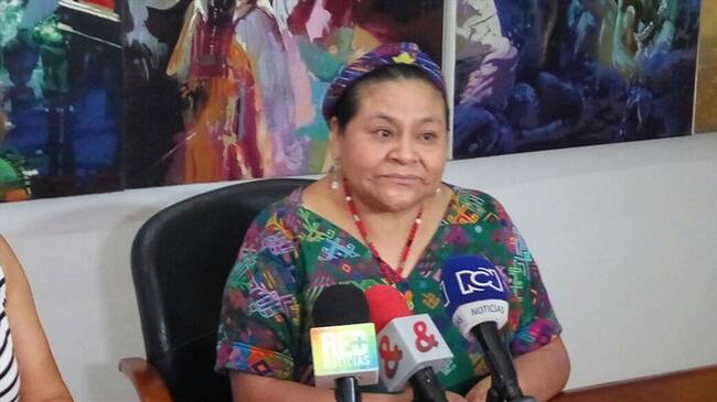 Rigoberta Menchú. Foto: Leidys Rivero - W Radio