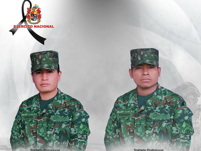 Dos soldados murieron en combates entre las Fuerzas Militares y disidencias en Sucre, Cauca