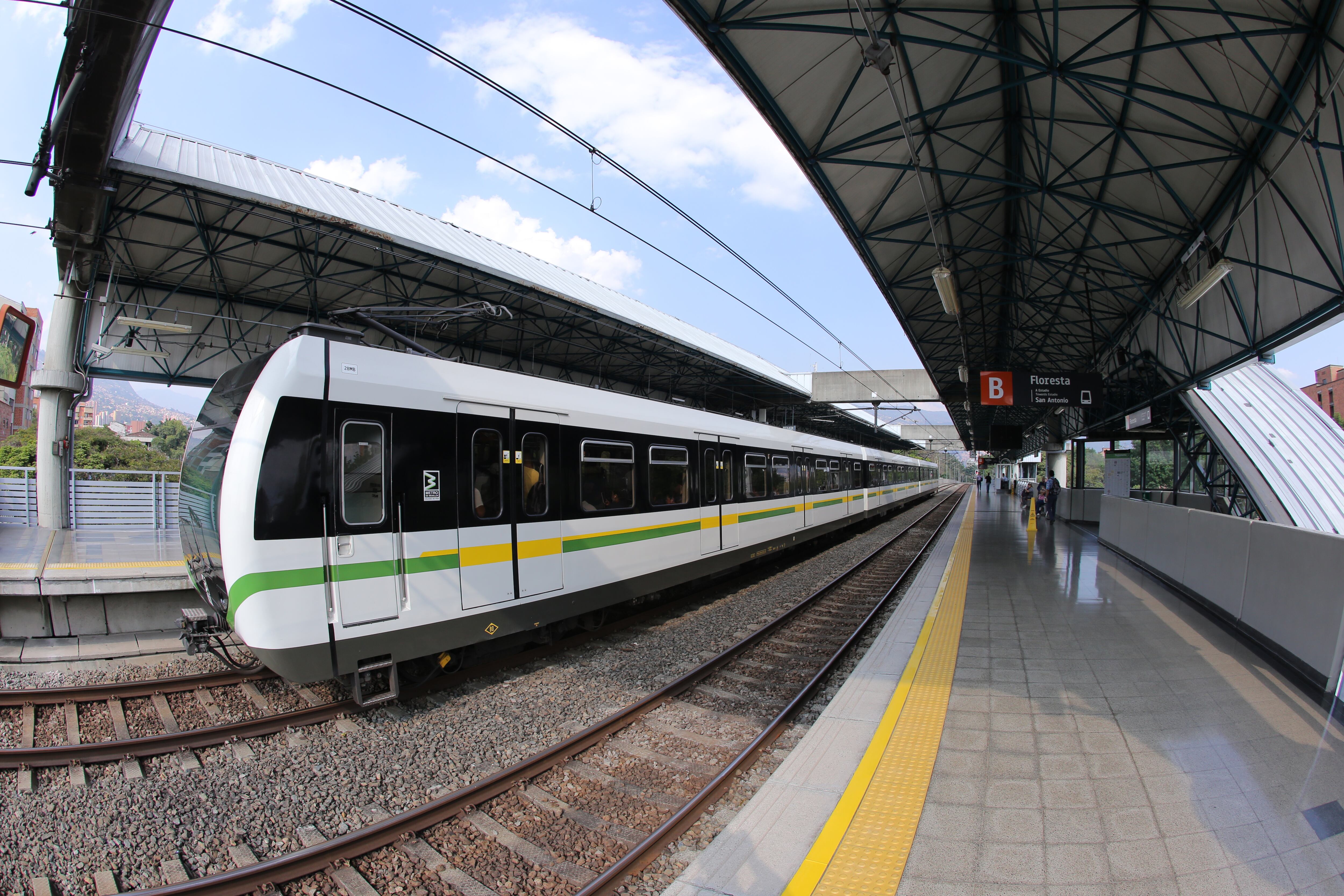 Estación Floresta. Foto: Cortesía Metro de Medellín.