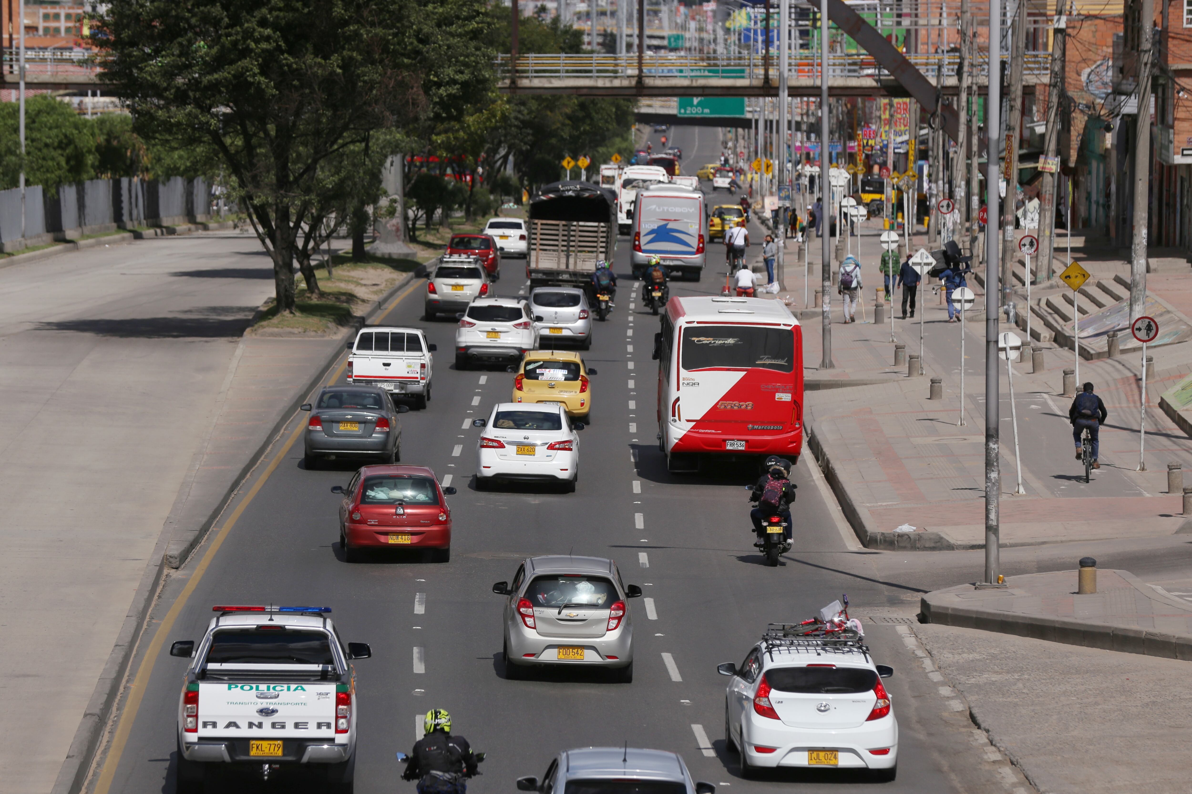 Autopista Sur en Bogotá. / Foto: Colprensa