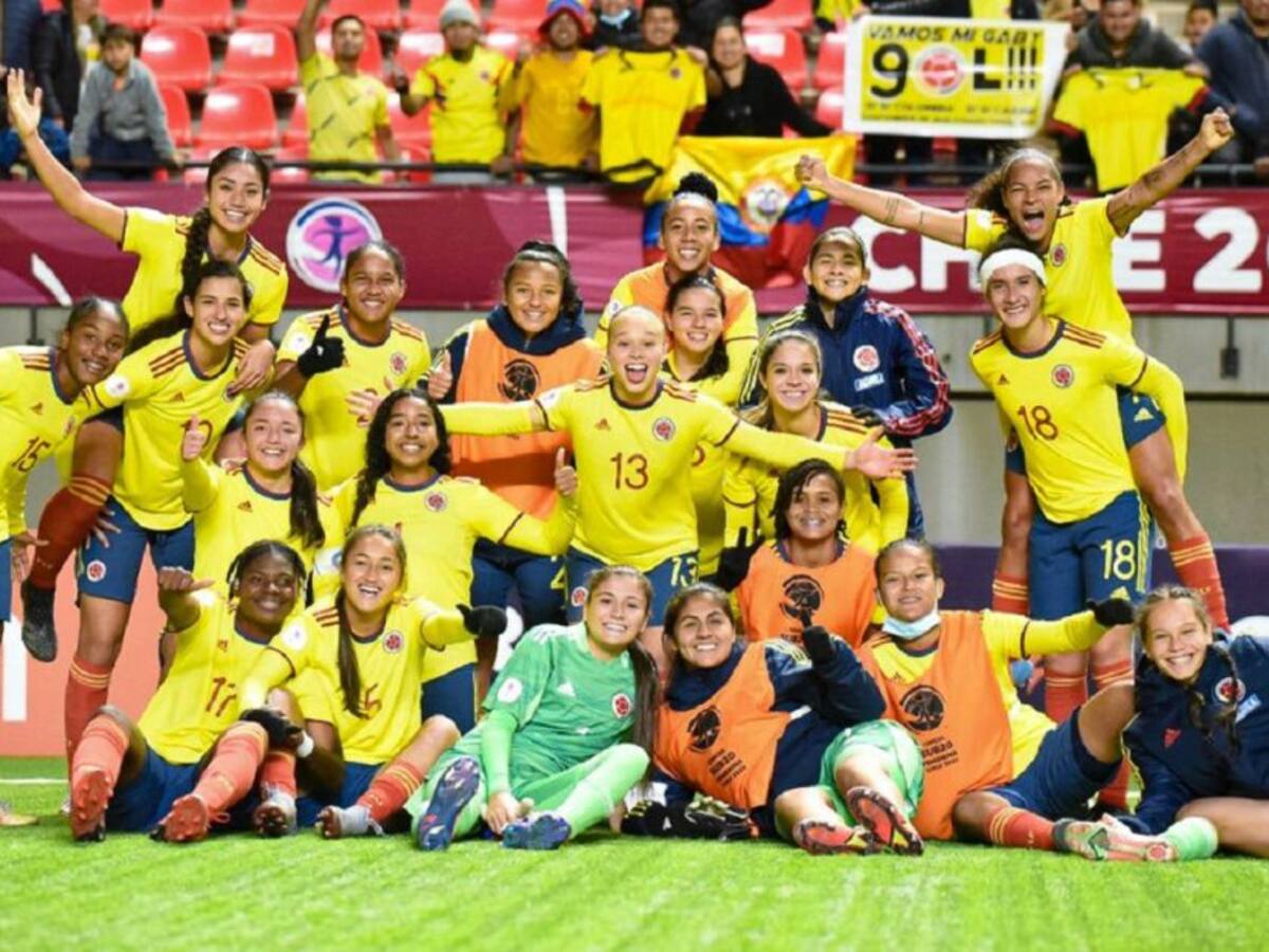 La Selección Colombia femenina sub-20 clasifica al Mundial de la categoría
