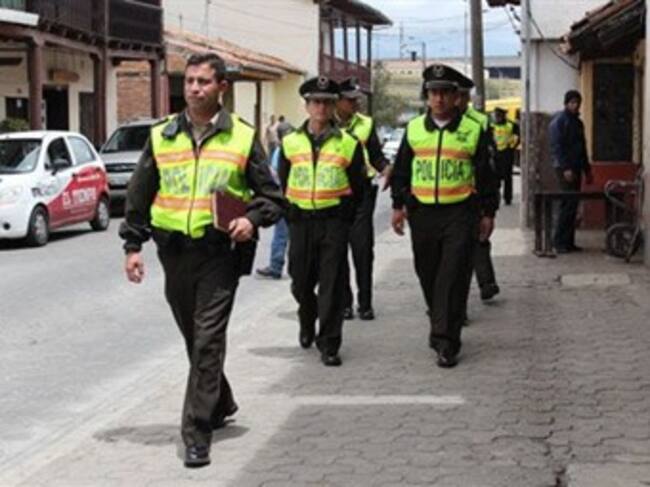 Policía Nacional. Foto: El Tiempo.