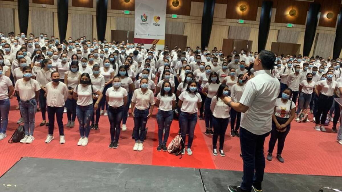600 jóvenes tolimenses inician su formación como patrulleros en la Policía