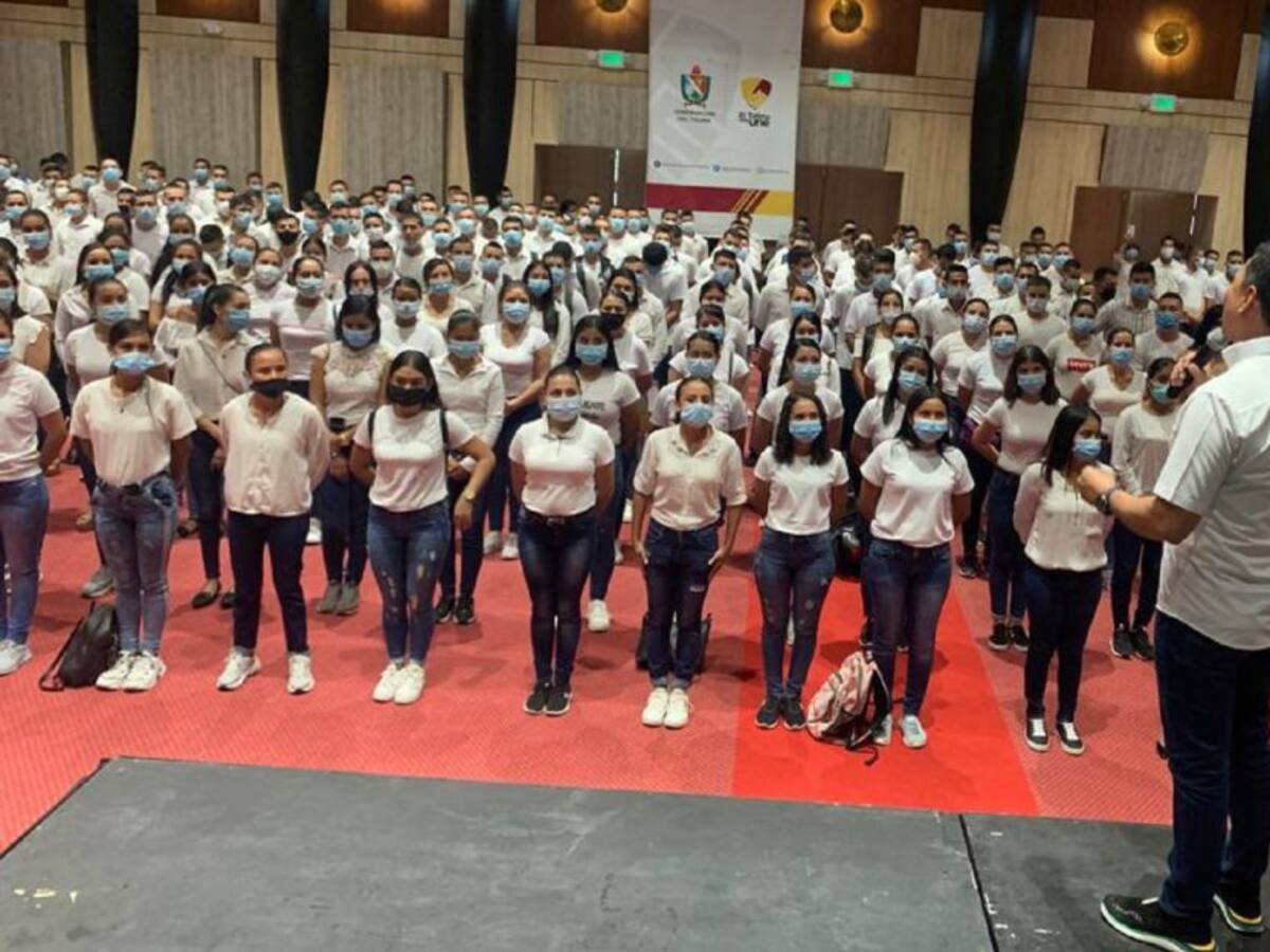 600 jóvenes tolimenses inician su formación como patrulleros en la Policía