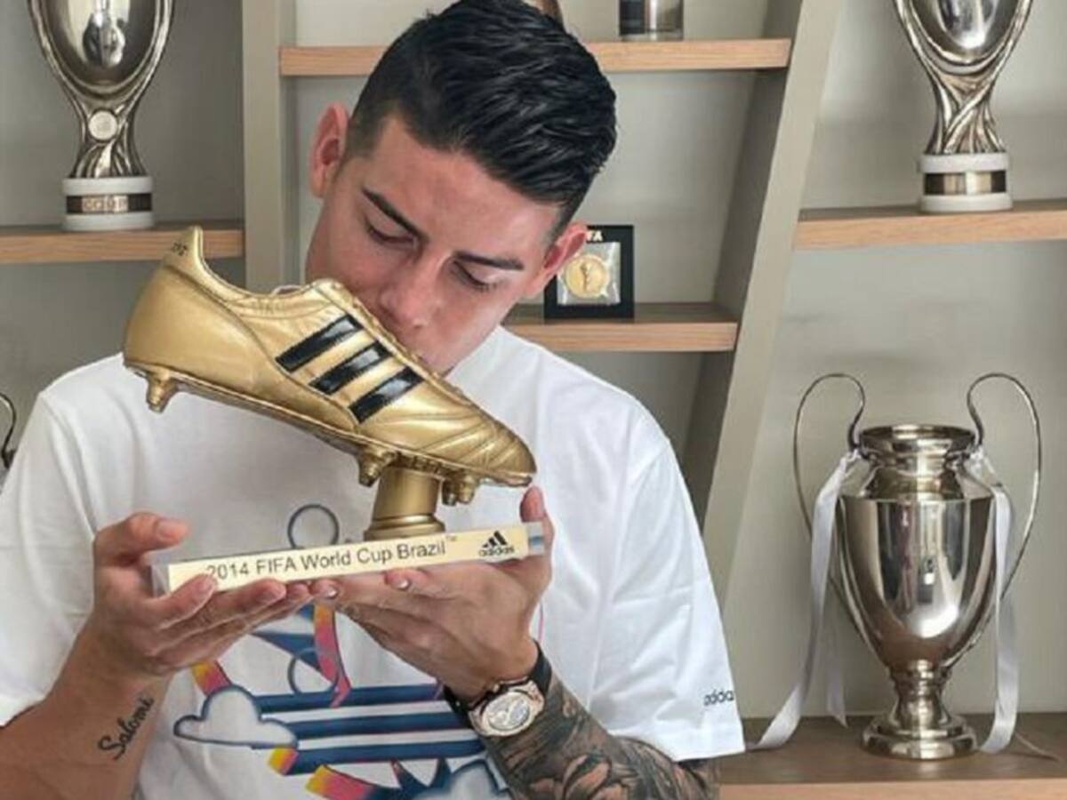 El emotivo recuerdo de James Rodríguez como goleador de Brasil 2014