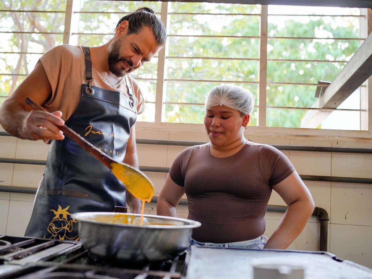 Beneficiarias de Matié fortalecen sus saberes gastronómicos con Juan del Mar