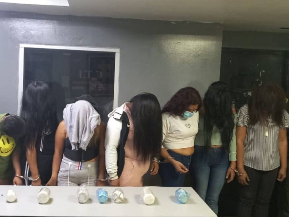 Capturan a siete mujeres cuando viajaban con droga de Barranquilla a Boyacá