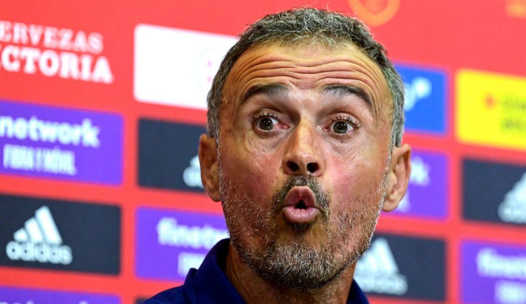Luis Enrique entregó este viernes la convocatoria de la selección española.
