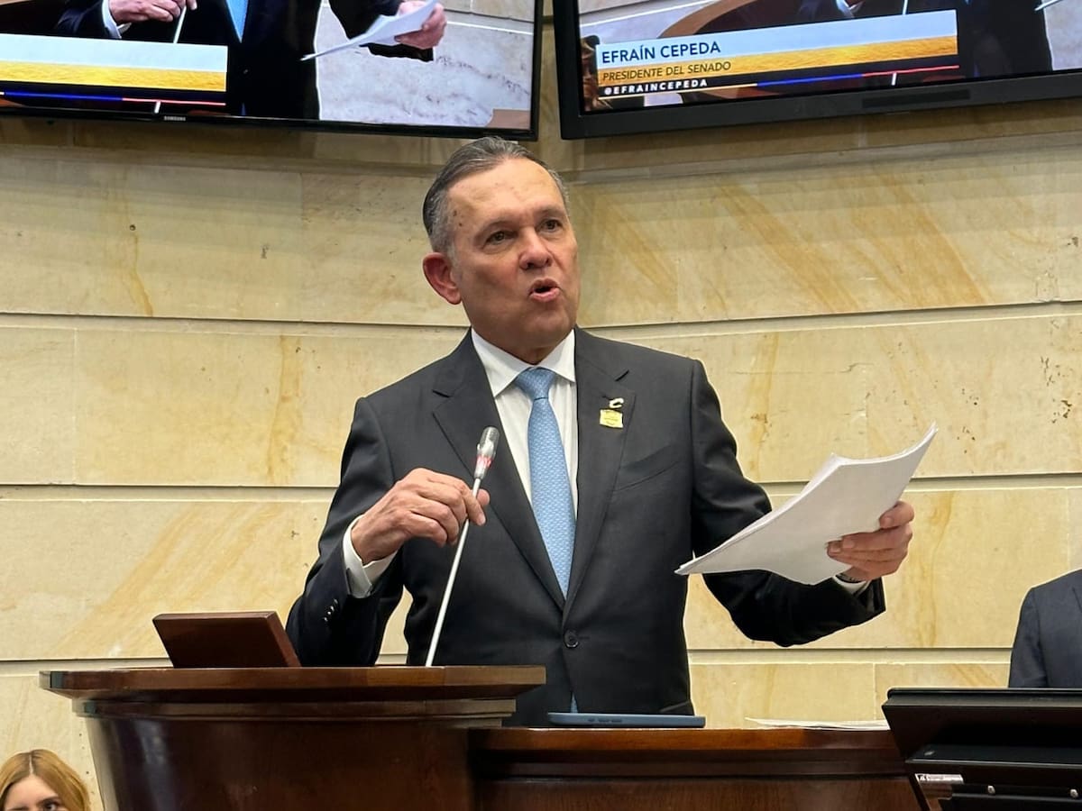 “La reelección es un tema absolutamente polarizante”: presidente del Senado Cepeda