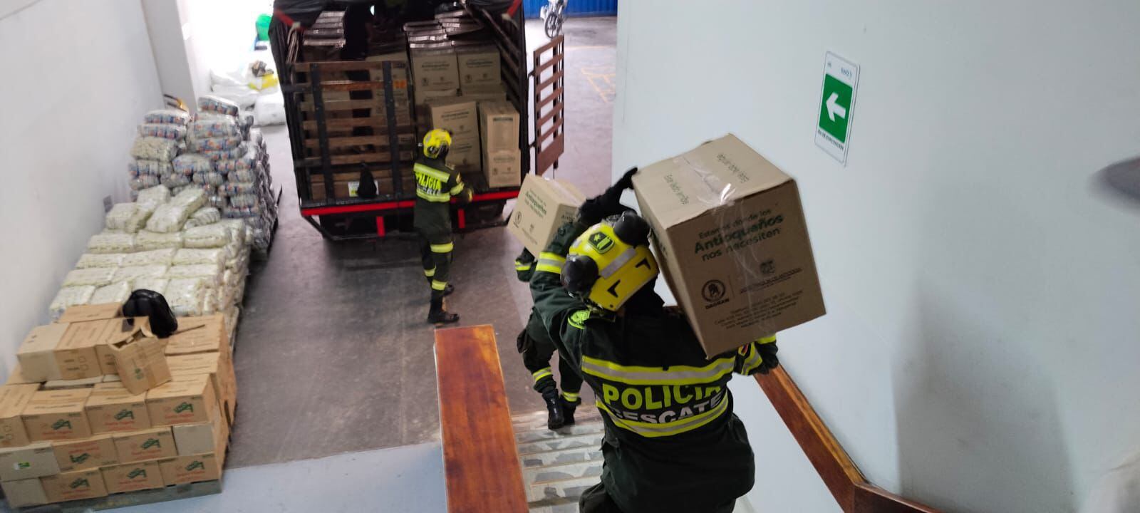 Ayudas humanitarias a Urabá- foto gobernación de Antioquia