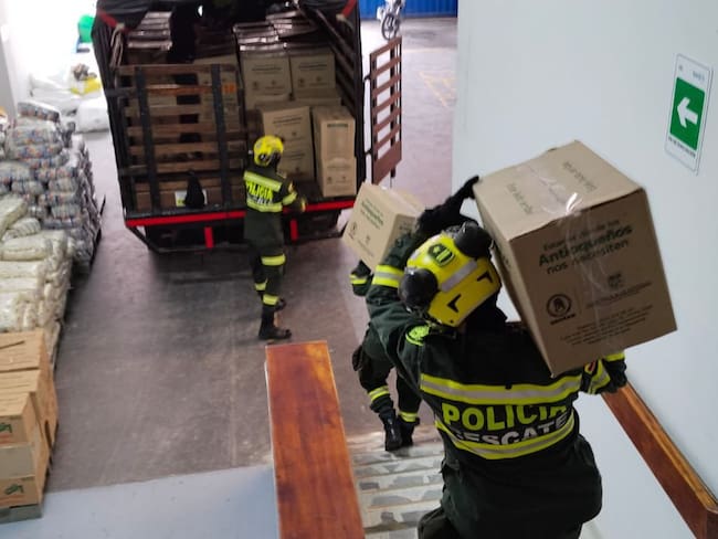 Ayudas humanitarias a Urabá- foto gobernación de Antioquia