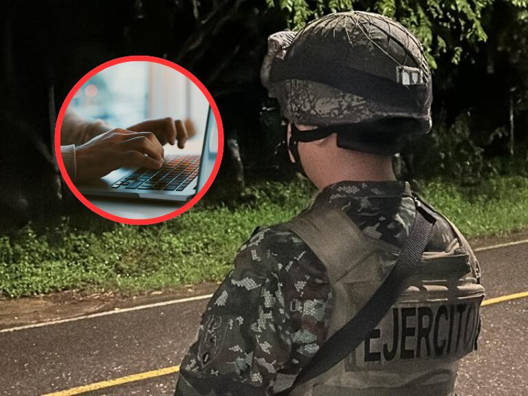 ¿Cómo conocer la situación militar de una persona en Colombia? // Ejército Nacional de Colombia // Imagen Facebook // Buscando en computador // Getty Imagen