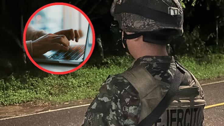¿Cómo conocer la situación militar de una persona en Colombia? // Ejército Nacional de Colombia // Imagen Facebook // Buscando en computador // Getty Imagen